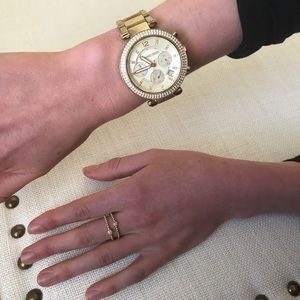 MICHAEL KORS ‘Parker’ GOLD Watch